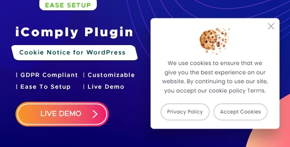 iComply – Cookie Notice for WordPress